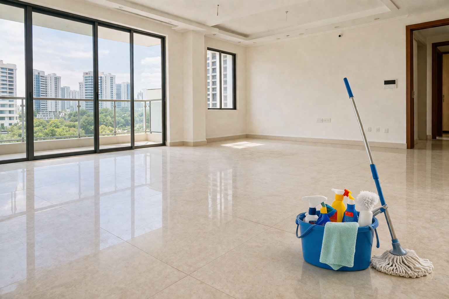 move-in deep cleaning